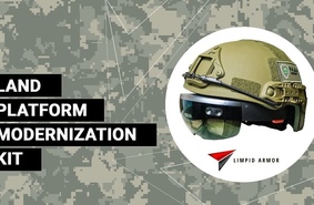 Украинский стартап LimpidArmor продемонстрировал возможности шлема дополненной реальности Land Platform Modernization Kit